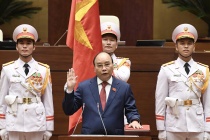 CHỦ TỊCH NƯỚC NGUYỄN XUÂN PHÚC TUYÊN THỆ nhậm chức trước Quốc hội
