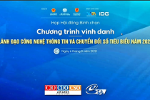Lễ vinh danh Lãnh đạo CNTT & Chuyển đổi số tiêu biểu năm 2021 diễn ra vào ngày 9/9