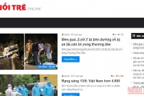 Website không phép, giả mạo báo Tuổi trẻ Online