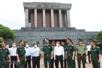Bảo vệ Lăng Chủ tịch Hồ Chí Minh xứng đáng với tình cảm của dân tộc