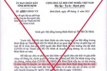 Điều tra vụ giả văn bản của UBND Bình Định đón dân bằng 50 chuyến ô tô