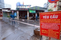 Quận Thanh Xuân tạm dừng hoạt động chợ Nhân Chính