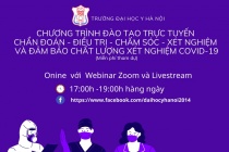 Đại học Y Hà Nội triển khai đào tạo chẩn đoán, điều trị COVID-19 miễn phí