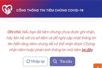 Cần làm gì khi đã tiêm vaccine nhưng không thấy dữ liệu trên Sổ điện tử?