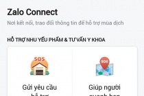 50.000 điểm cung cấp thực phẩm trên Zalo Connect