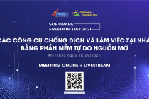 Sự kiện Software Freedom Day 2021: Các công cụ chống dịch và làm việc tại nhà bằng phần mềm tự do nguồn mở