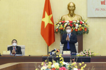 Chủ tịch Quốc hội chủ trì toạ đàm trực tuyến tham vấn chuyên gia kinh tế - xã hội.