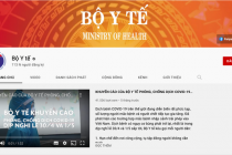 Kênh YouTube Bộ Y tế Việt Nam nhận nút Bạc