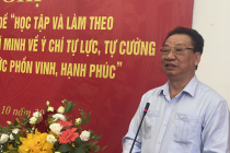 Học tập và làm theo tư tưởng Hồ Chí Minh phát huy chí tự lực, tự cường, khát vọng phát triển đất nước phồn vinh, hạnh phúc