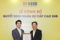  SHB bổ nhiệm ông Đỗ Quang Vinh làm Phó Tổng Giám đốc 