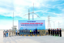 Nhà máy Điện gió Kosy Bạc Liêu chính thức phát điện thương mại