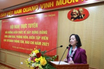 Bồi dưỡng kiến thức về xây dựng Đảng trên báo chí, truyền thông