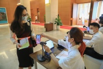 Xét nghiệm COVID-19 trên nền tảng công nghệ số phục vụ kỳ họp Quốc hội