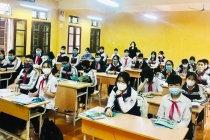 Huyện Ba Vì: 34/35 trường có học sinh lớp 9 trở lại trường bảo đảm an toàn