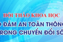 Sắp diễn ra Hội thảo khoa học “Bảo đảm an toàn thông tin trong chuyển đổi số”