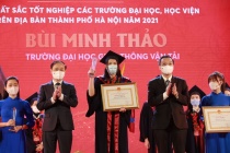 Hà Nội: Tuyên dương 90 thủ khoa tốt nghiệp xuất sắc đại học, học viện