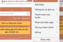 Đẩy nhanh việc thực hiện thủ tục hành chính trên Cổng Dịch vụ công Quốc gia