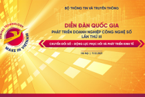 Diễn đàn Quốc gia về phát triển doanh nghiệp công nghệ số sẽ diễn ra vào 11/12