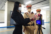 Hà Nội: Lắp đặt thử nghiệm hệ thống camera quét mã QR code tại ga Cát Linh