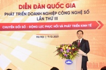 Bộ trưởng Nguyễn Mạnh Hùng: Nhận phát triển các nền tảng số là nhận sứ mệnh quốc gia