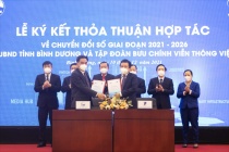 Bình Dương hợp tác cùng VNPT để chuyển đổi số toàn diện