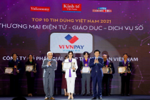 Ví VNPAY lọt top 10 dịch vụ số Tin dùng Việt Nam 2021