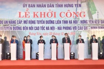 Thủ tướng dự lễ khởi công một số dự án hạ tầng chiến lược để Hưng Yên ‘tự lực phát triển’