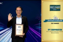 FPT được vinh danh Nơi làm việc tốt nhất ngành CNTT Việt Nam năm 2021