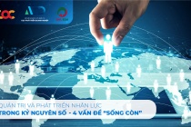 Quản trị và phát triển nhân lực trong kỷ nguyên số - 4 vấn đề “sống còn”