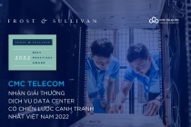 CMC Telecom thắng lớn đầu năm mới tại giải thưởng quốc tế Frost & Sullivan 2022