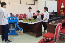 Sáng tạo hiệu quả của học sinh Hà Nội: “Robot hướng dẫn viên du lịch”