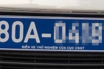 Cục CSGT thử nghiệm biển số xe có mã Qr Code