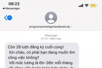 Cảnh báo tái xuất hiện tin nhắn lừa đảo dịp Tết Nguyên Đán