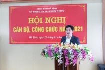 Ông Dương Văn Tuấn giữ chức Phó Giám đốc Sở TT&TT Hà Tĩnh