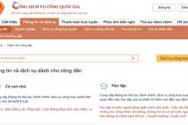 Quý I/2022 có 25 dịch vụ công thiết yếu kết nối với Cơ sở dữ liệu quốc gia về dân cư