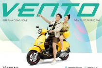 VinFast ra mắt xe máy điện Vento hoàn toàn mới, tốc độ tối đa 80 km/h