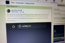 Đóng cửa trang web giả mạo Unikey có chứa mã độc