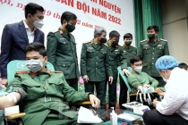 Khởi động phong trào hiến máu tình nguyện năm 2022 trong tuổi trẻ toàn quân