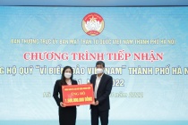 Hà Nội: Tiếp nhận gần 26 tỷ đồng ủng hộ Quỹ “Vì biển, đảo Việt Nam” đợt 1