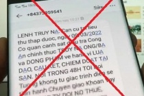 Bộ Công an: Lệnh truy nã được gửi qua điện thoại là giả mạo