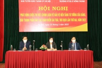 Hà Nội phát động cuộc thi viết về bảo vệ nền tảng tư tưởng của Đảng