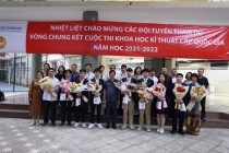 Hà Nội đoạt 2 giải nhất Cuộc thi Khoa học Kỹ thuật cấp quốc gia
