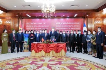 Lãnh đạo hai Thủ đô Hà Nội - Viêng Chăn thống nhất đẩy mạnh hợp tác trong nhiều lĩnh vực