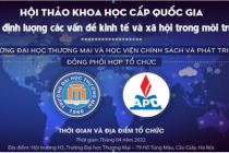 Hội thảo quốc gia về định lượng các vấn đề kinh tế và xã hội trong môi trường số