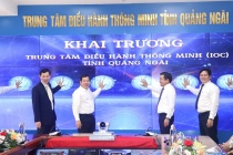 Khai trương Trung tâm điều hành thông minh tỉnh Quảng Ngãi