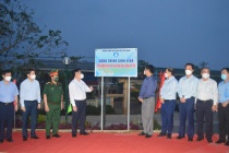 Lễ gắn biển các công trình sinh viên tại huyện đảo Lý Sơn
