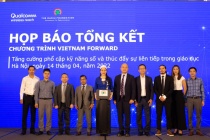 Qualcomm trao tặng 2.400 máy tính xách tay kết nối internet đến học sinh nông thôn