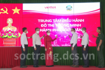 Sóc Trăng: Khai trương mạng 5G và Trung tâm điều hành Đô thị thông minh