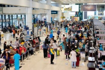 Sân bay Nội Bài đón 2.500 khách/giờ cao điểm