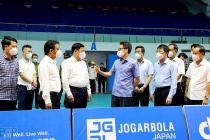 Phó Thủ tướng Vũ Đức Đam kiểm tra công tác chuẩn bị phục vụ SEA Games 31 tại Bắc Giang